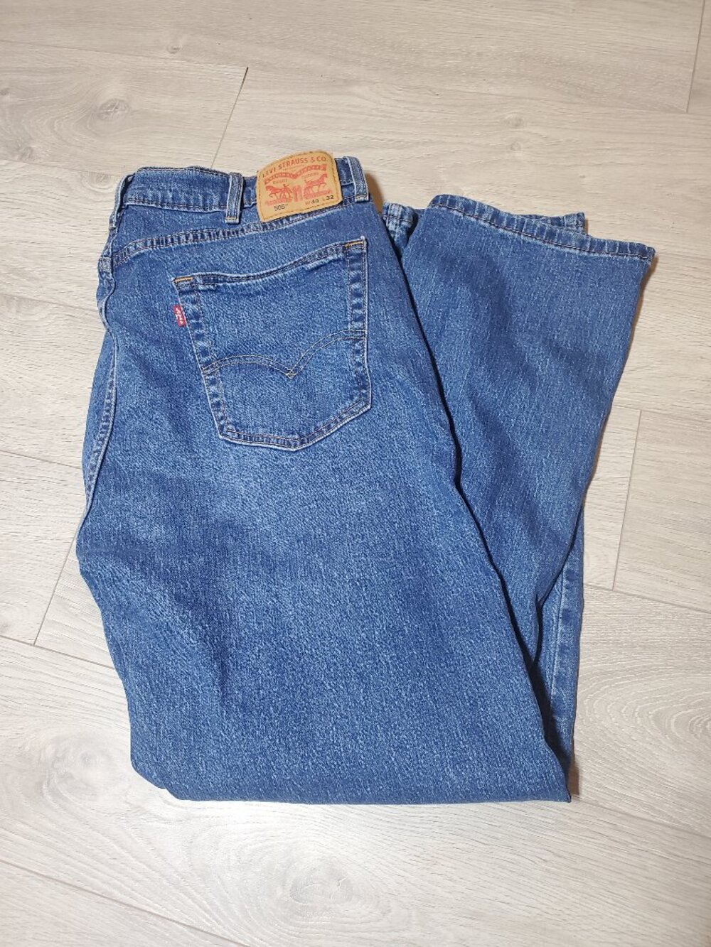 Levi's Men's 505 Jeans Straight Leg 40x31 40" Waist